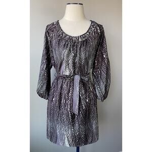 5/48 Saks Fifth Avenue Size S Mini Dress Baloon Sleeves